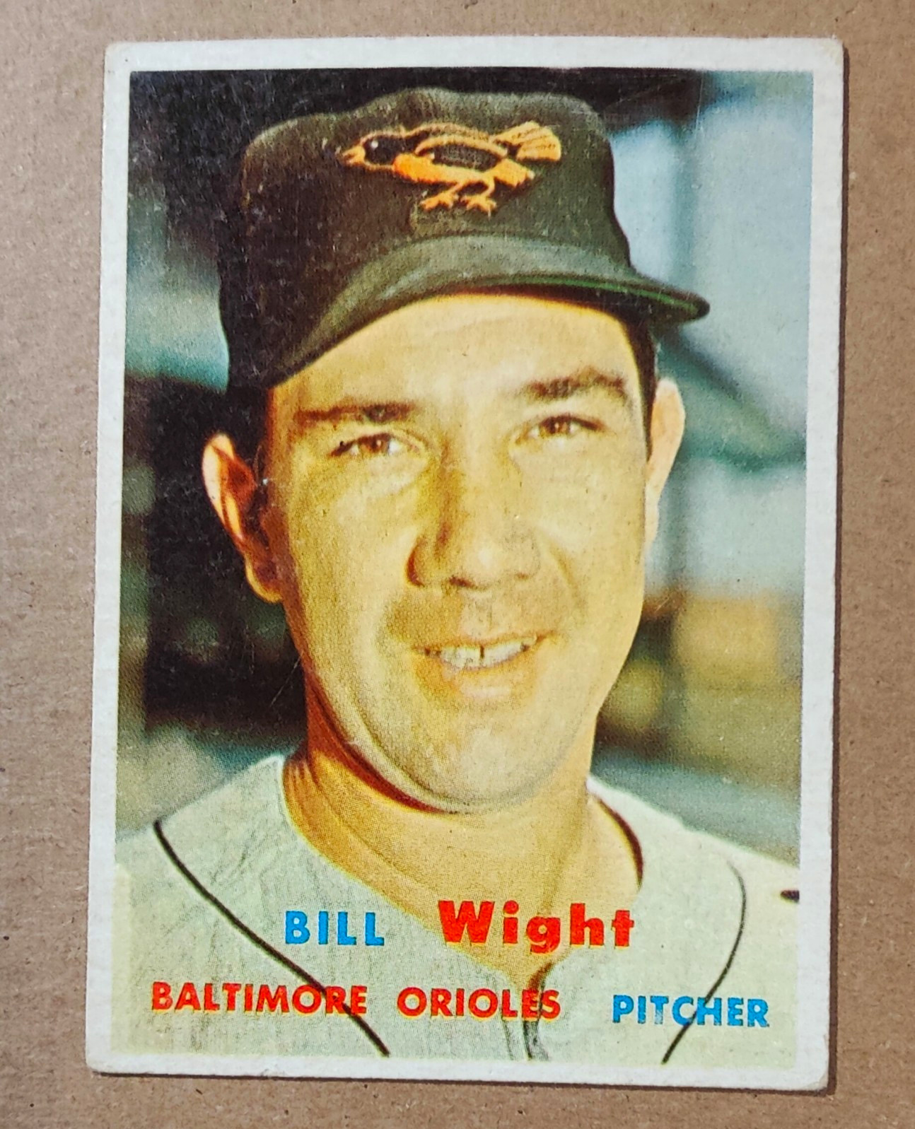 Topps 1957 Topps Scarce Series - Bill Wight Baltimore Orioles #340 Base Set Topps 1957 Topps Scarce Series - Bill Wight Baltimore Orioles #340 Base Set