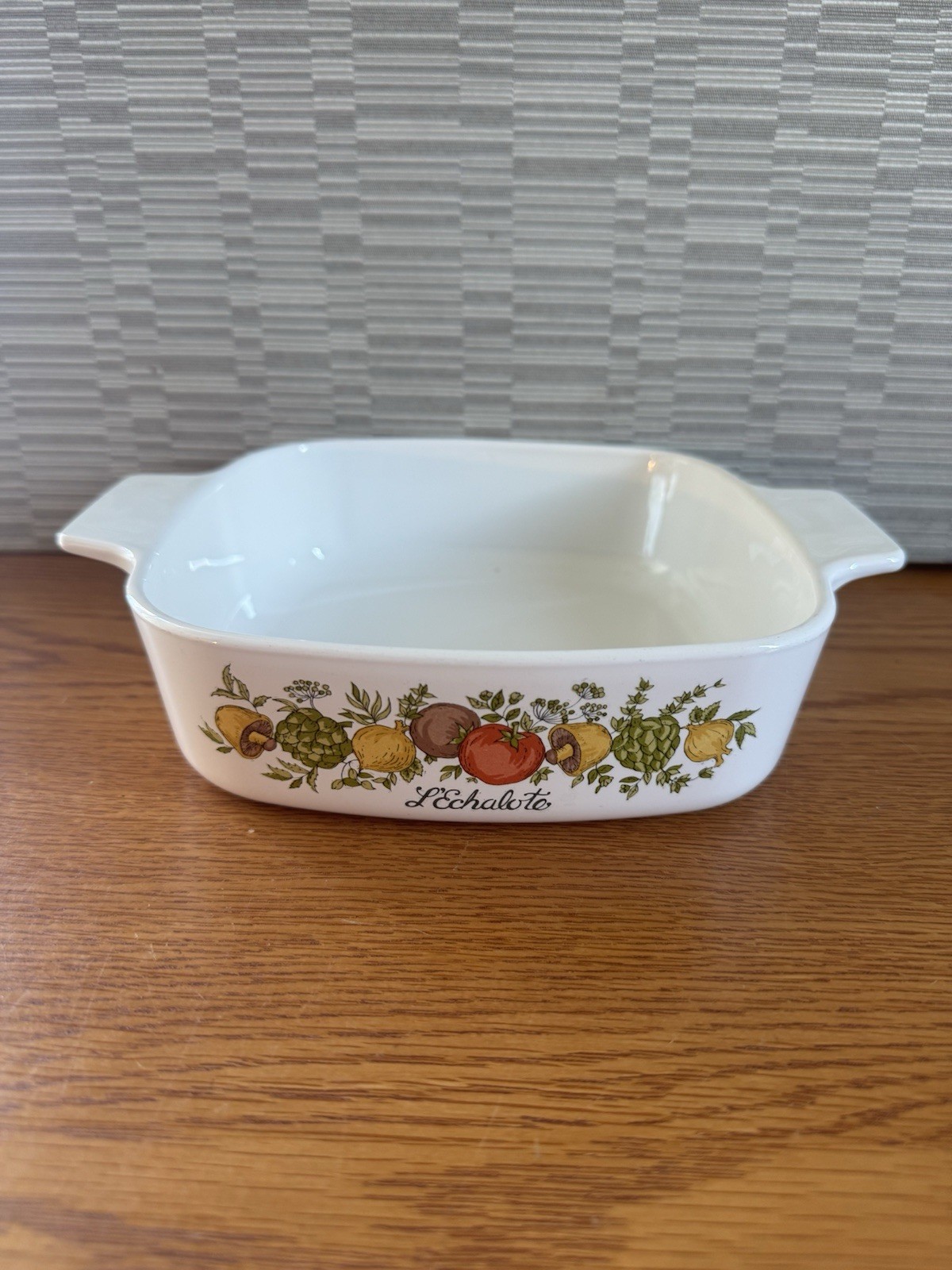 Corningware Spice Of Life A-1-B, 1 Liter casserole L’Echalote Corningware Spice Of Life A-1-B, 1 Liter casserole L’Echalote