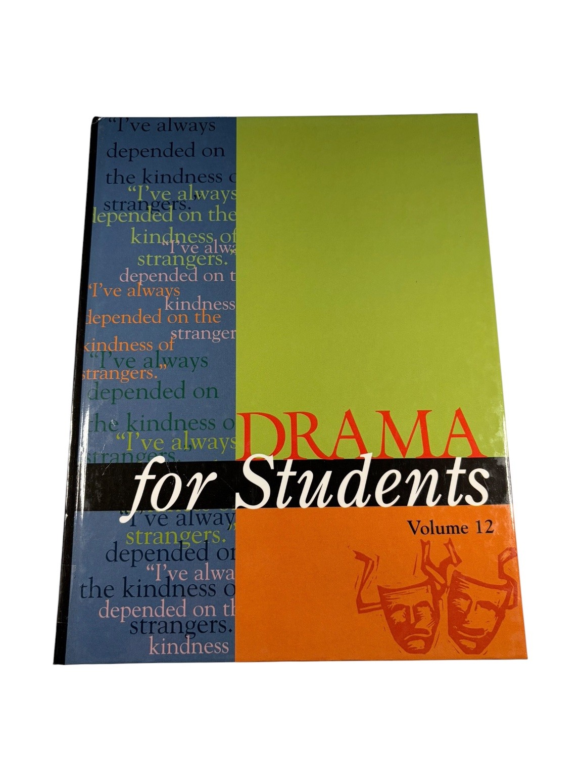 Drama for Students Vol 12 Thomason 2001 First Printing Literary Criticism Gale