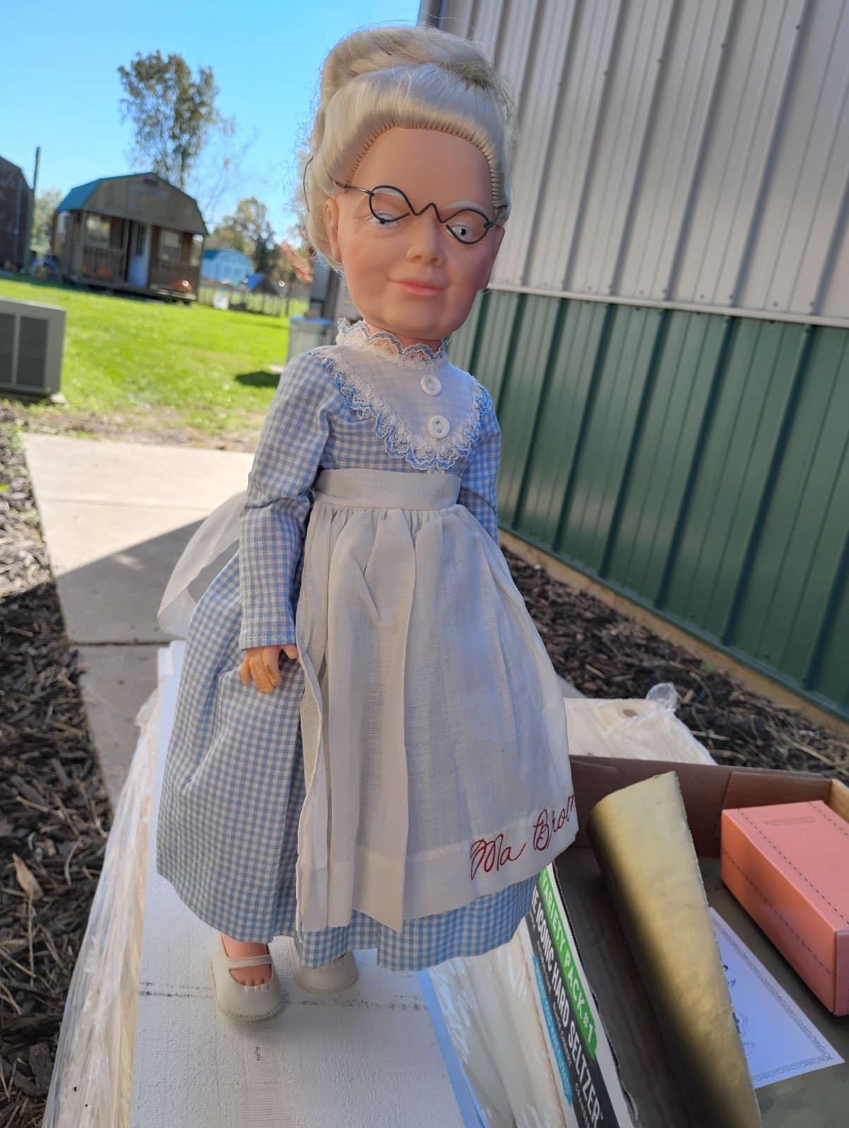 Rare 1960\'s Eegee Grandma Ma Brown Doll Rare 1960\'s Eegee Grandma Ma Brown Doll