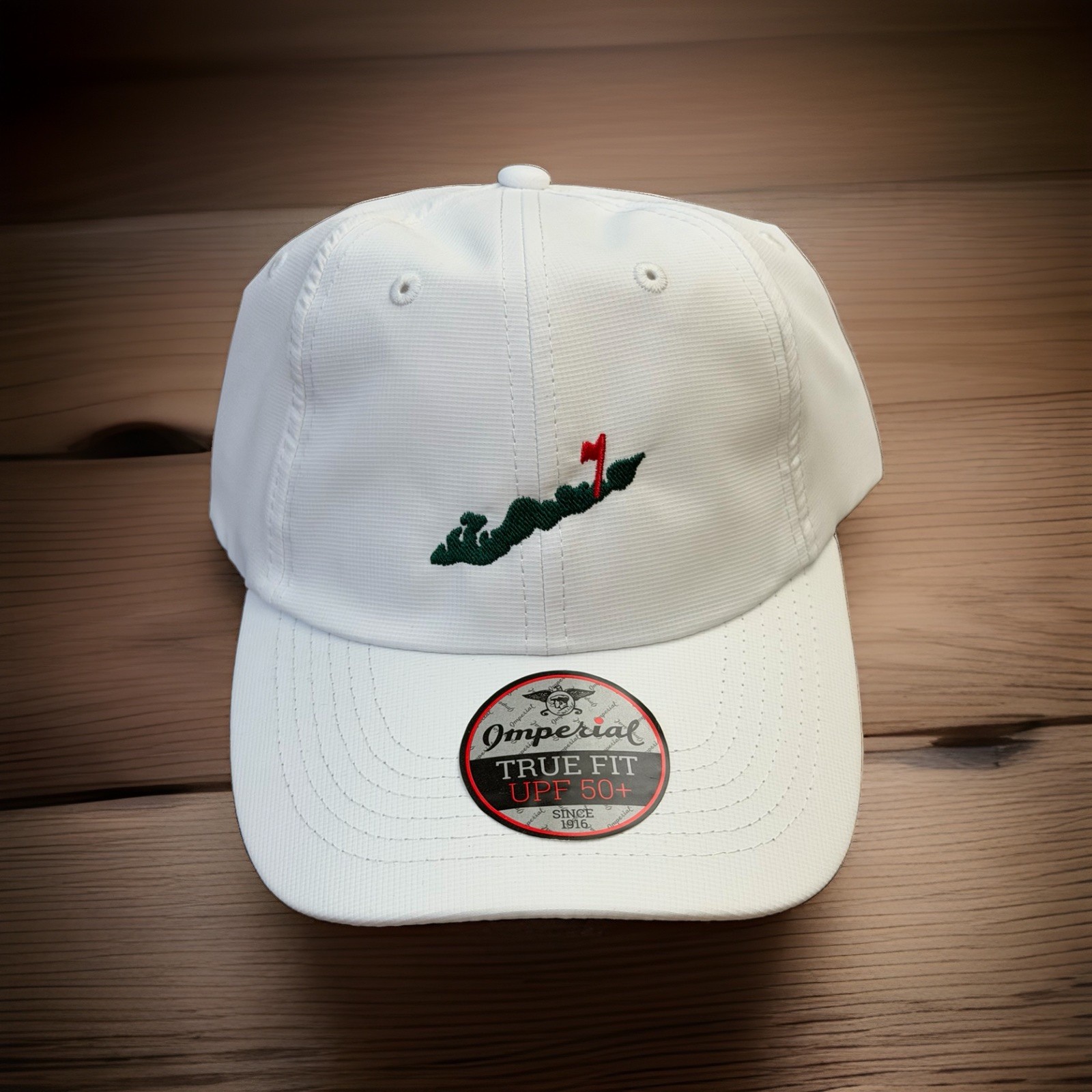 Fishers Island Club - Imperial Golf Hat X210P - WHITE - New Fishers Island Club - Imperial Golf Hat X210P - WHITE - New