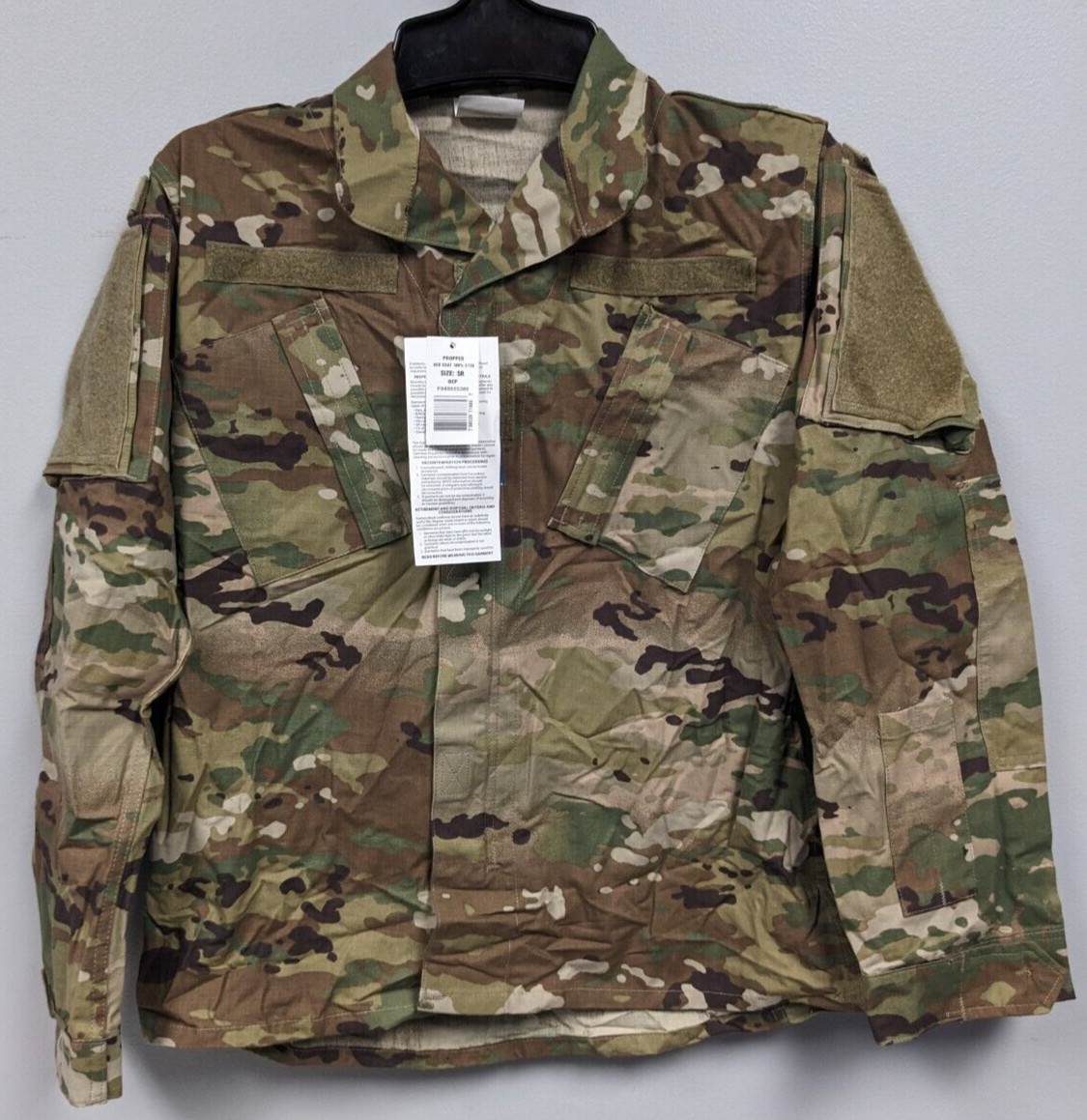 PROPPER F5495 ACU OCP 100% Cotton Coat - Size: Small Regular - New With Tags PROPPER F5495 ACU OCP 100% Cotton Coat - Size: Small Regular - New With Tags