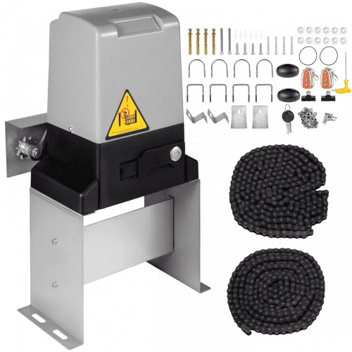 Vevor 3300lbs Automatic Sliding Gate Opener Driveway Operator Infrared Sensor US