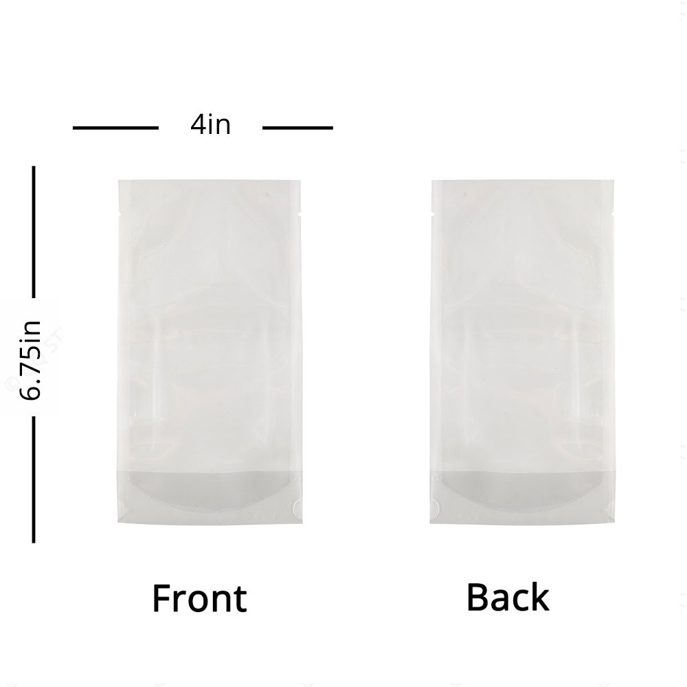 4CustomPrint Smell Proof Mylar Bags Heat Sealable Microwave Safe Vacuum Seal Bag