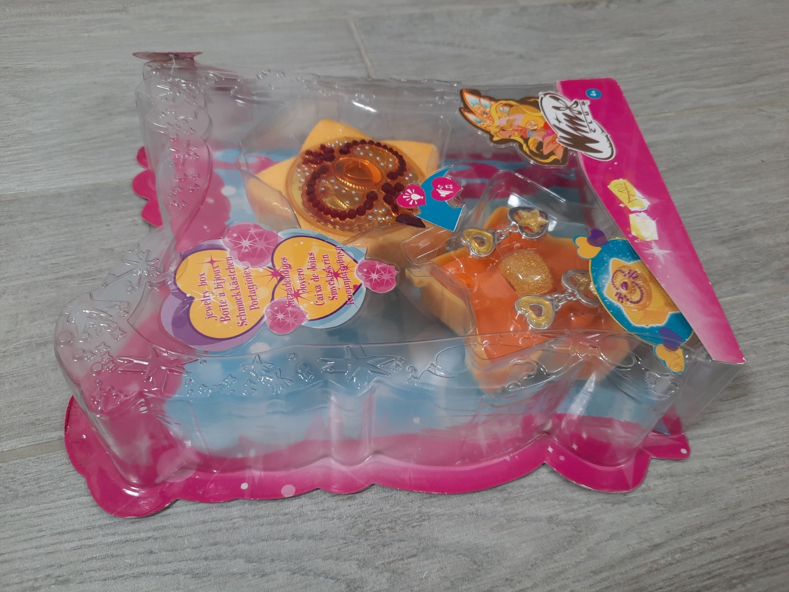 VERY RARE 2007 WINX CLUB MUSICAL JEWELRY BOX EUROPEAN MATTEL NEW SEALED