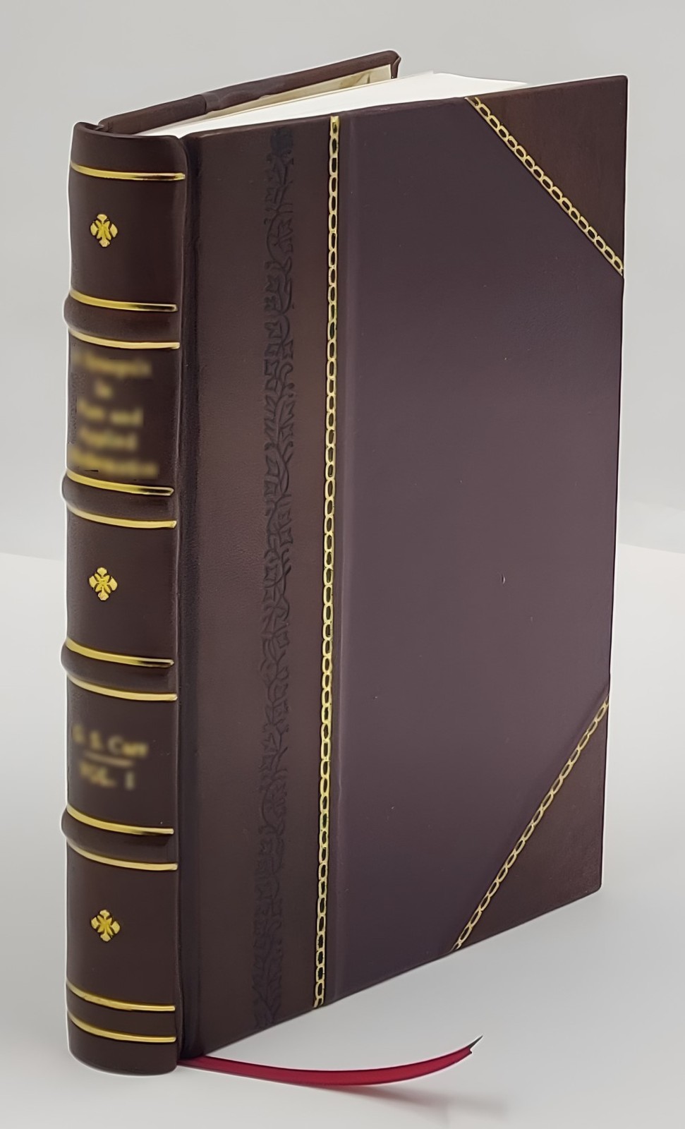 Historia verdadera de la conquista de la Nueva España 1904 [Crafted Leather]