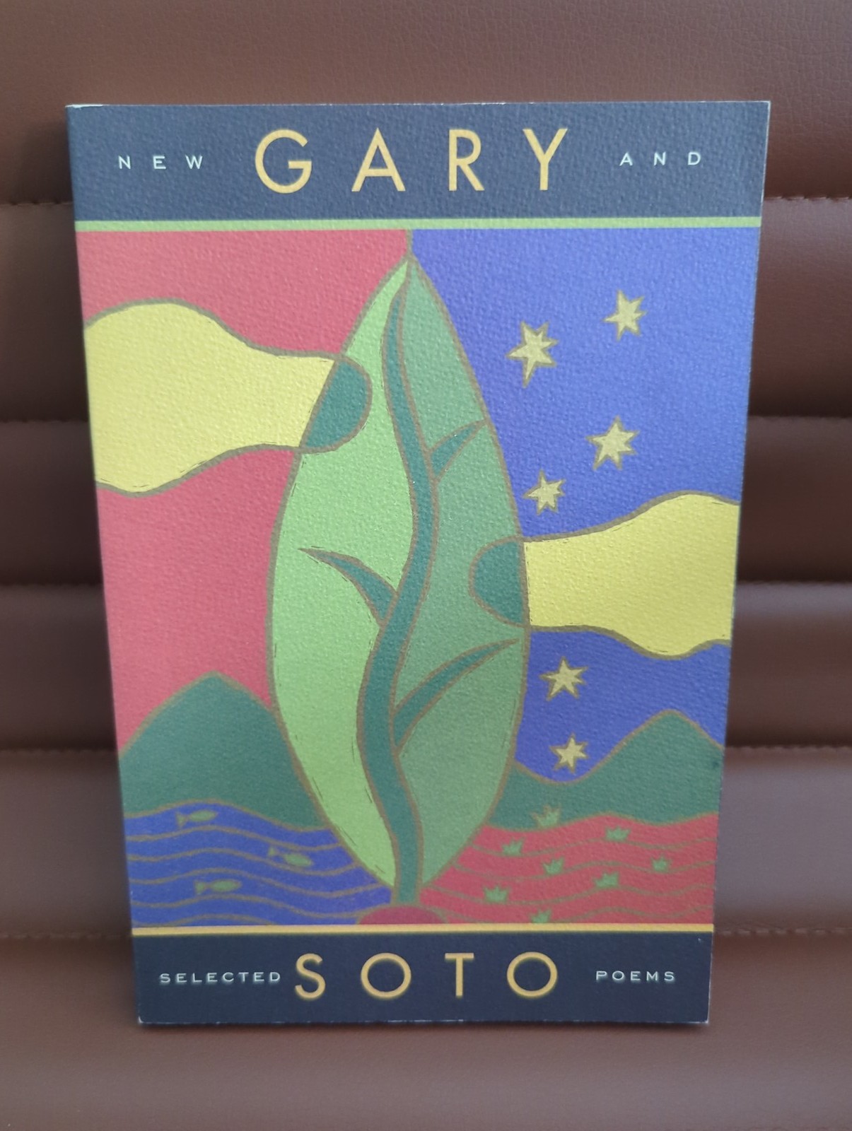 New and Selected Poems by Gary Soto 1995 Signed