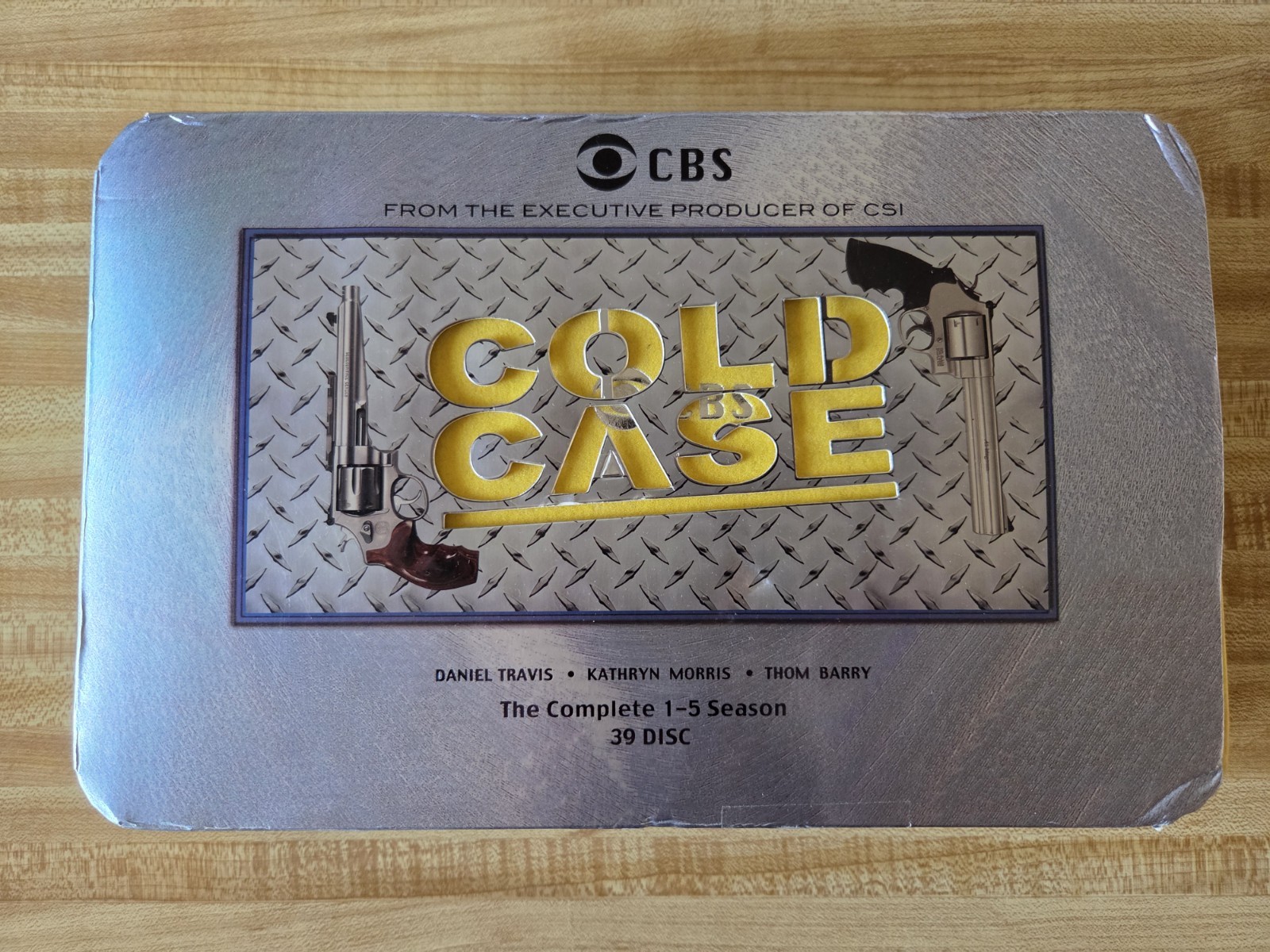 Cold Case: Complete Box Set - Seasons 1-5 DVD Box Set 39 Discs CBS Series Cold Case: Complete Box Set - Seasons 1-5 DVD Box Set 39 Discs CBS Series