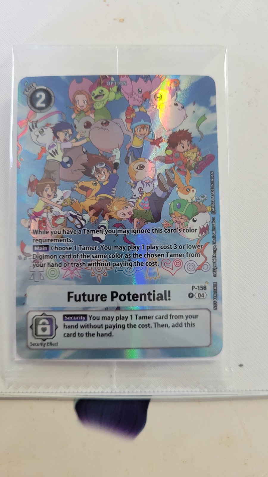 Digimon Card Game - Promo - Future Potential - ENG - P-156 Digimon Card Game - Promo - Future Potential - ENG - P-156