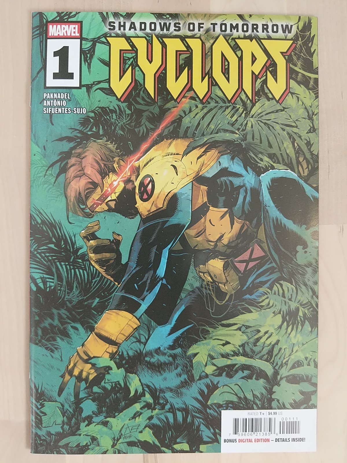 Cyclops 1 1st Print Cover A Shadows Of Tomorrow X-Men Reavers Marvel | NEW