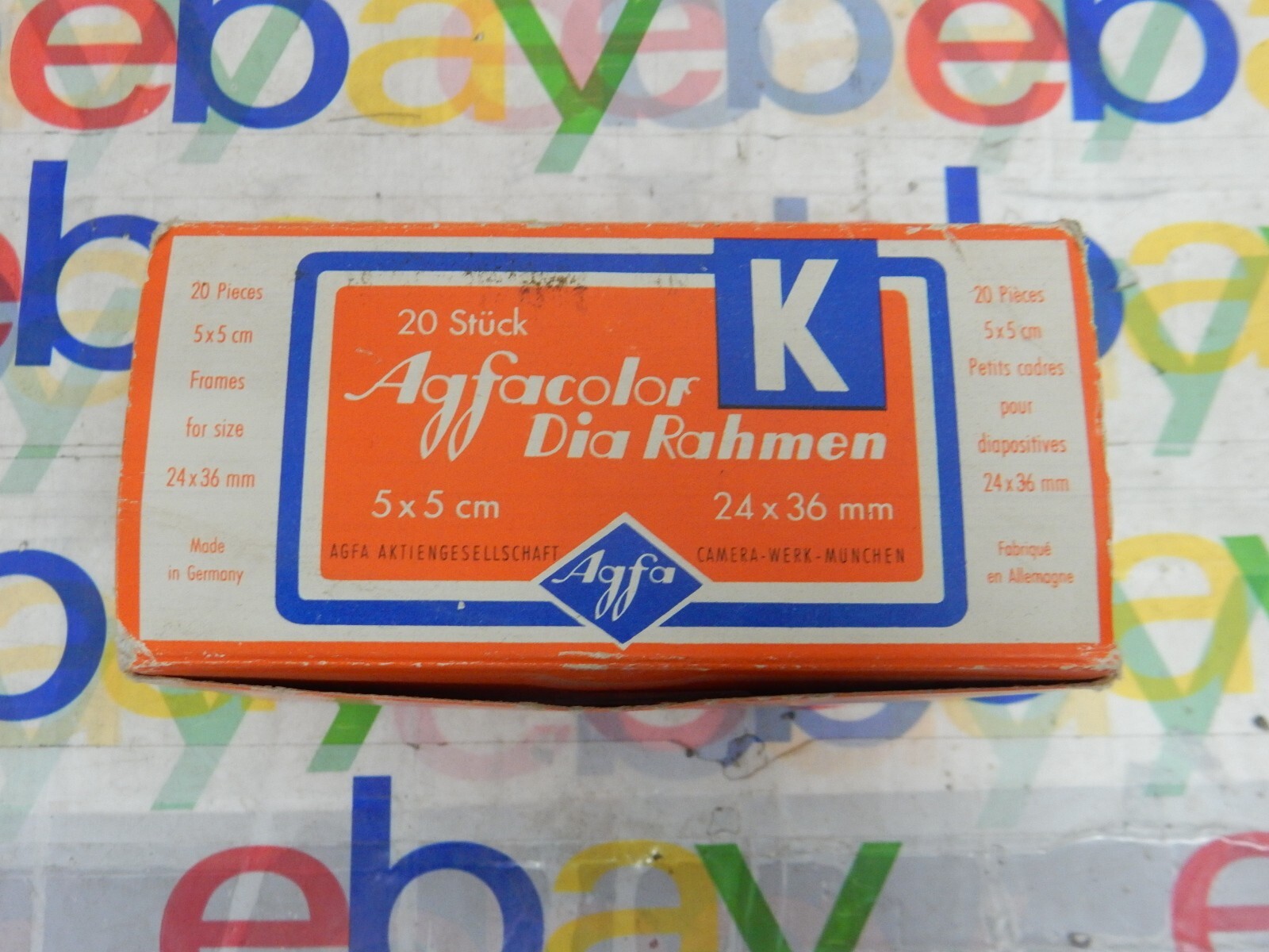 Agfa Agfacolor Dia Rahmen 20 Stück Pieces Camera Slide Frames 5x5 cm 24x36 mm Agfa Agfacolor Dia Rahmen 20 Stück Pieces Camera Slide Frames 5x5 cm 24x36 mm
