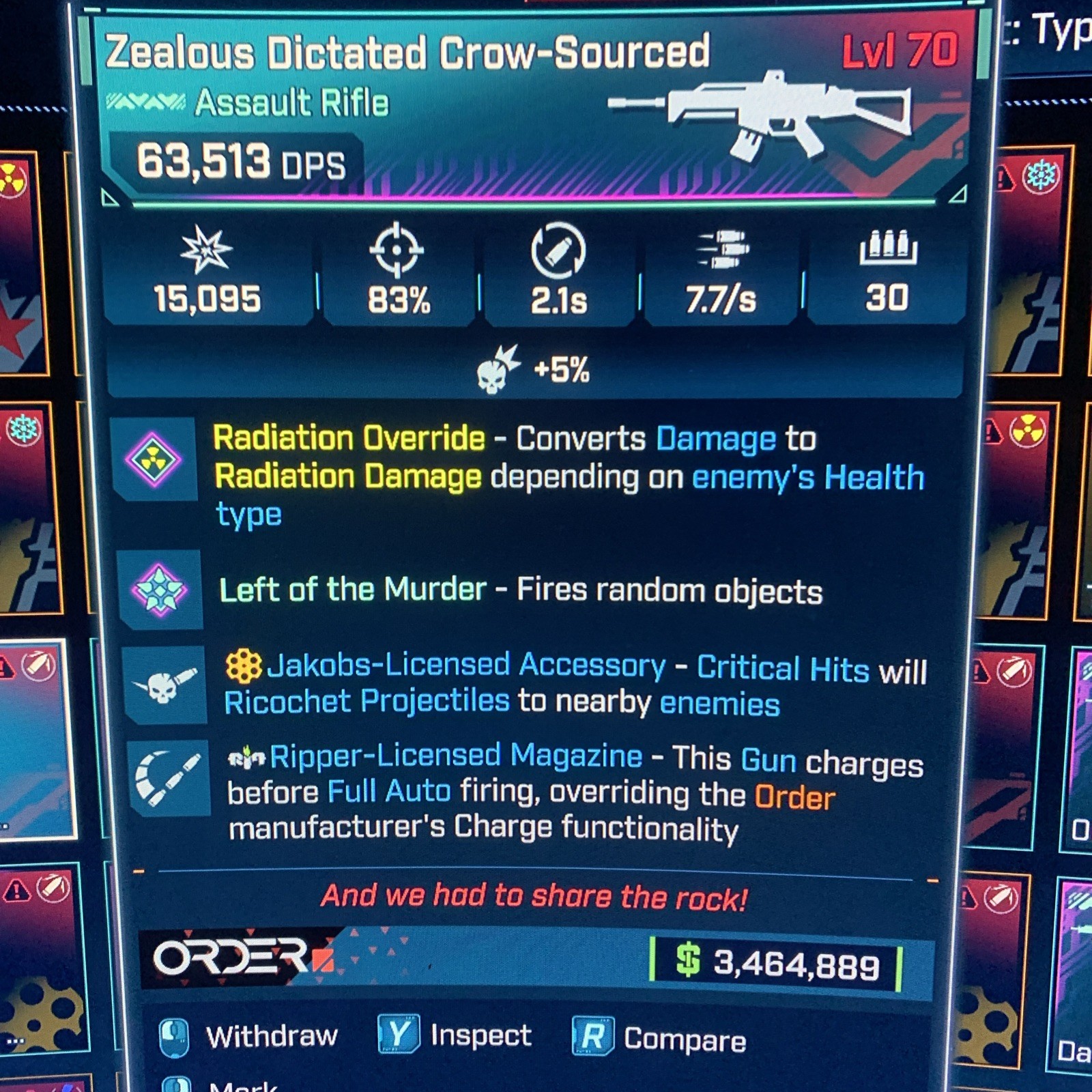 Borderlands 4⭐️LVL 70 GOD ROLL CROW SOURCED ALL ELEMENT BUNDLE⭐️All PLATFORM