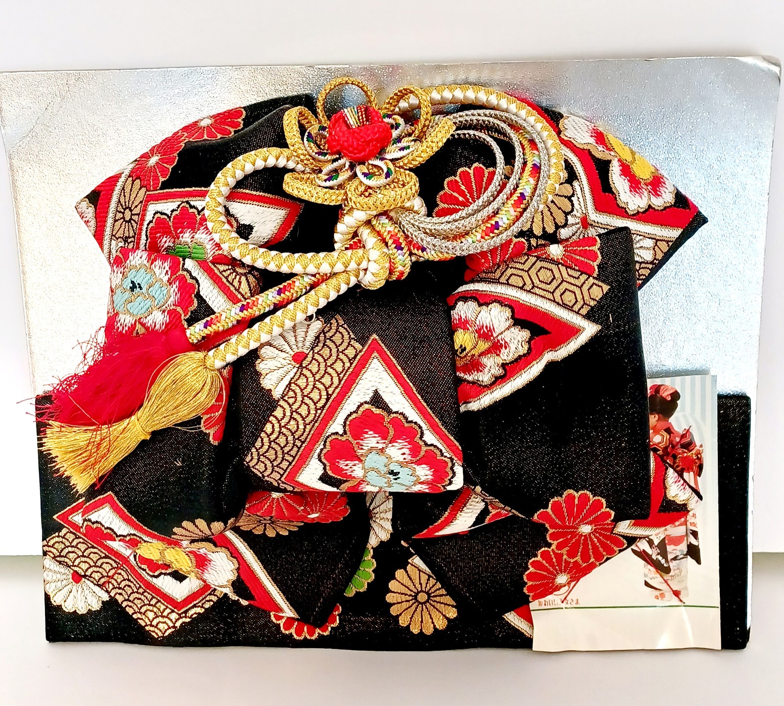 RARE Vintage Mid-Century Japanese Little Girl's Formal Brocade Obi ($29.99)