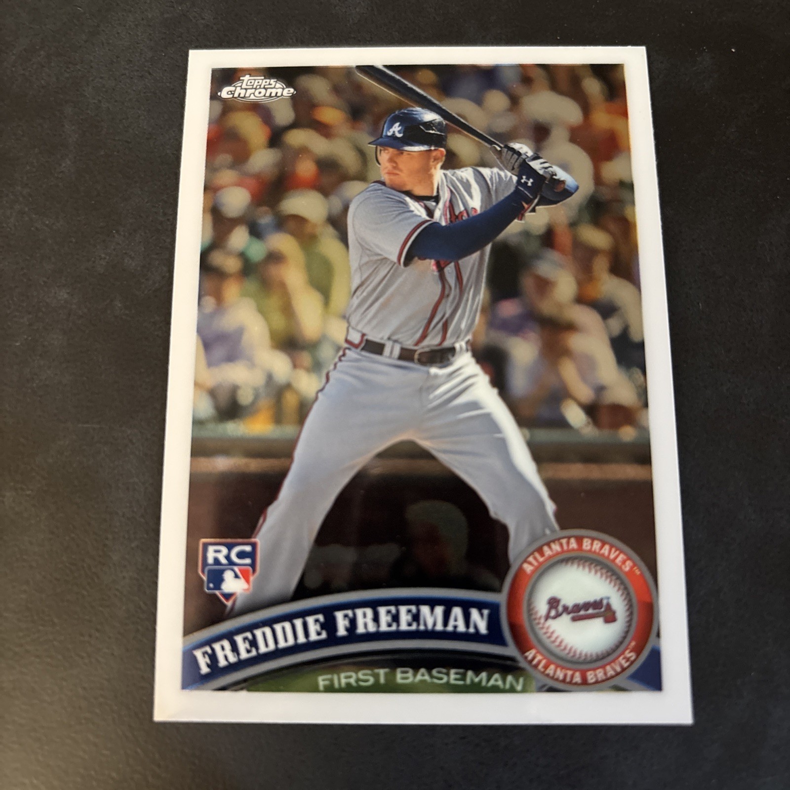 2011 Topps Chrome - Freddie Freeman #173 (RC) 2011 Topps Chrome - Freddie Freeman #173 (RC)