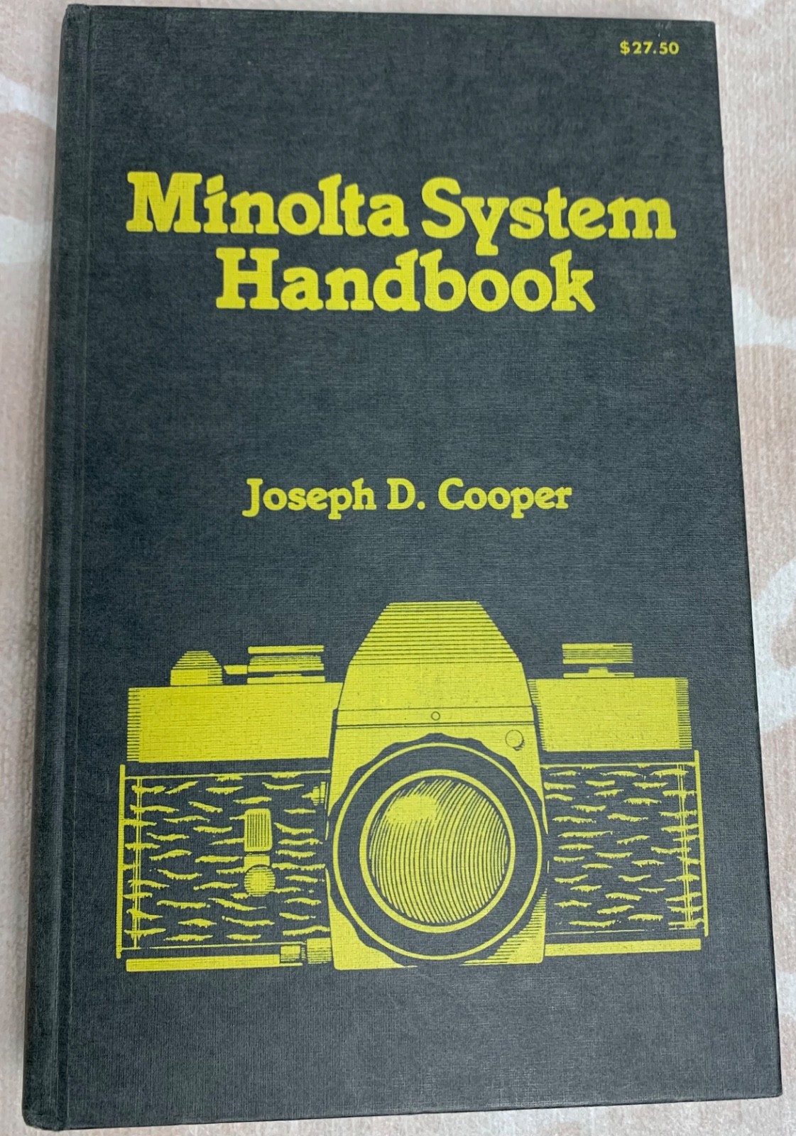 1972 Minolta System Handbook by Joseph D. Cooper VTG Good (int binding issue)