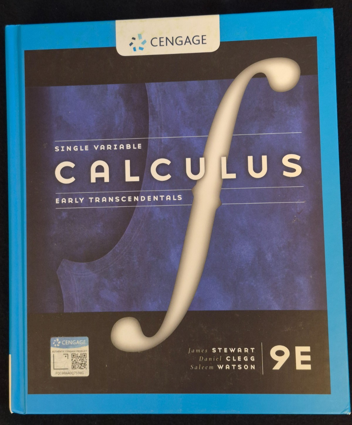 Calculus: Early Transcendentals - Cengage - 9th Edition - Stewart - 9E
