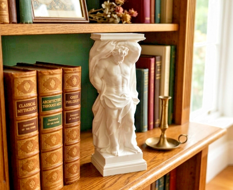 Atlas Greek Mythology Statue Figurine 9.5 Atlas Greek Mythology Statue Figurine 9.5