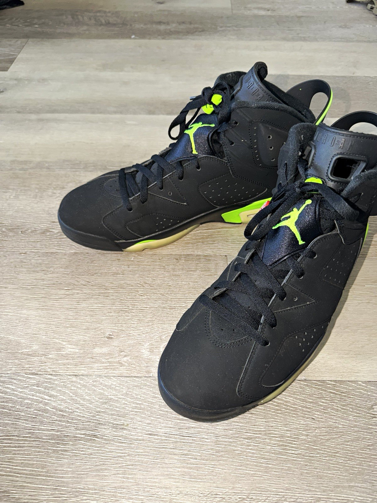 Jordan Air Jordan 6 Retro Electric Green Black/Green Men’s High Top Sneakers Jordan Air Jordan 6 Retro Electric Green Black/Green Men’s High Top Sneakers