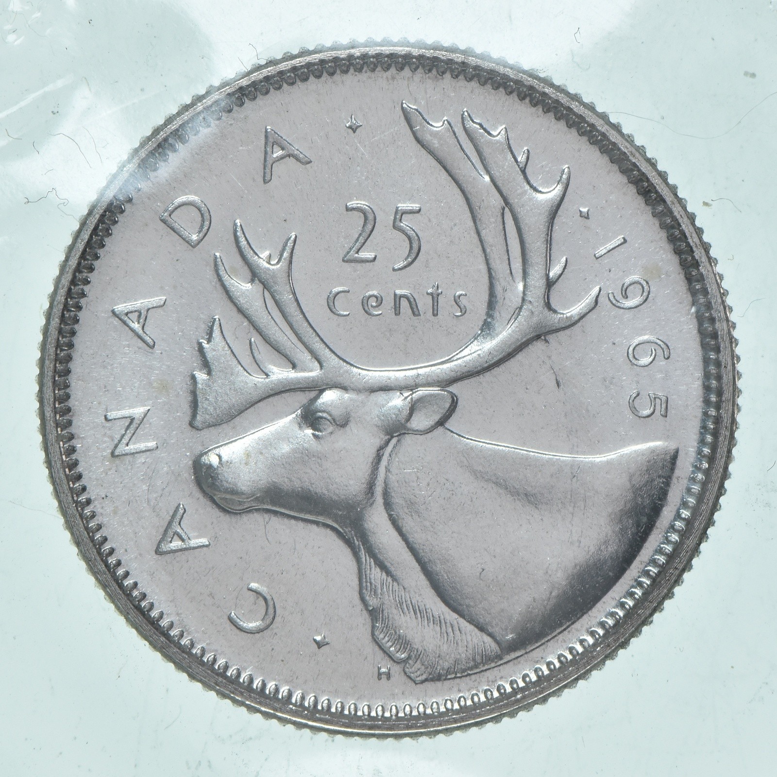 1965 Canada 25 Cents 80% Silver 1965 Canada 25 Cents 80% Silver