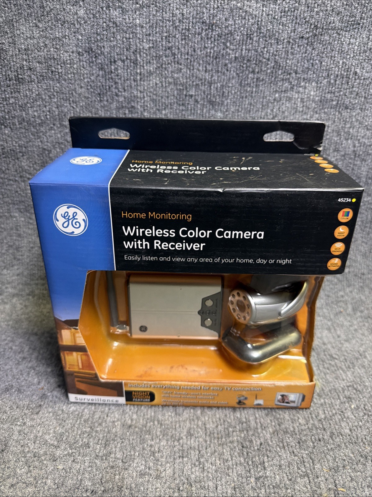 GE Home Monitoring Wireless Color Camera with Receiver 45234 BRAND NEW GE Home Monitoring Wireless Color Camera with Receiver 45234 BRAND NEW