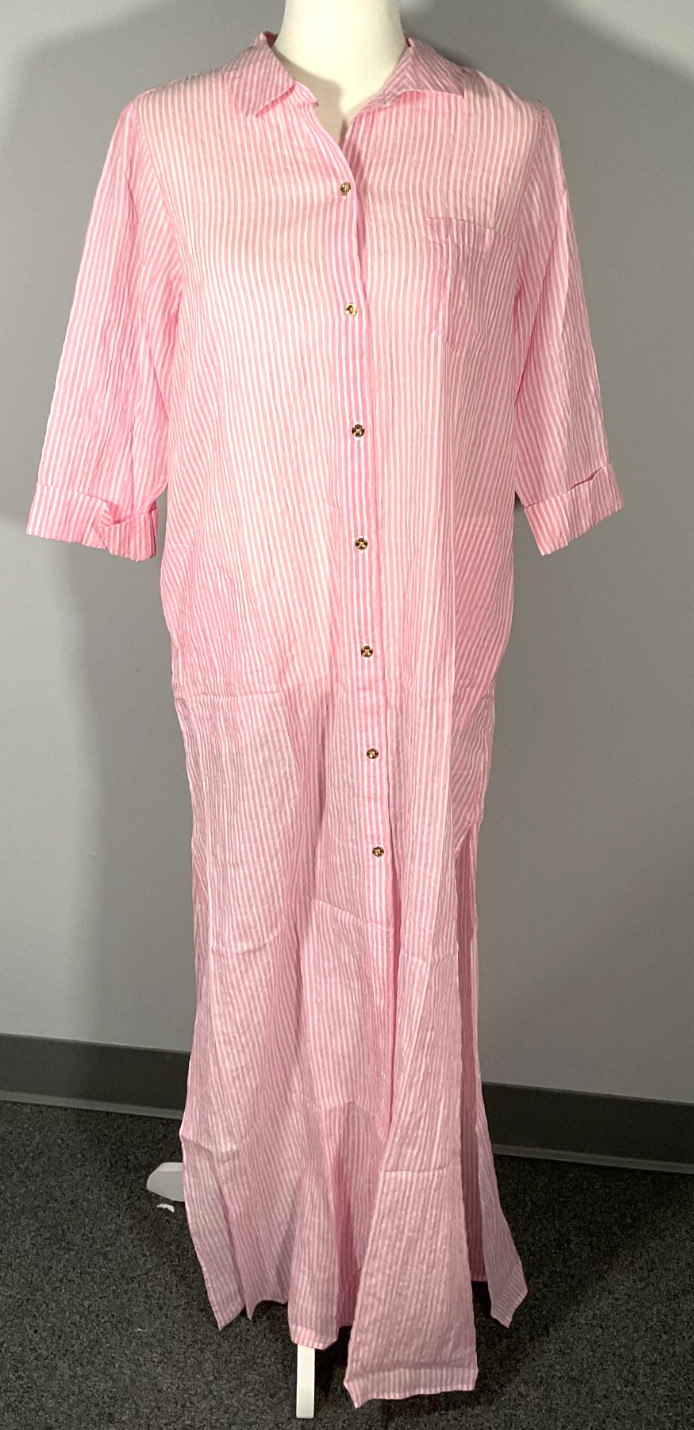 Lilly Pulitzer Natalie Women\'s Size S Pink Maxi Cover-Up Dress NWT Lilly Pulitzer Natalie Women\'s Size S Pink Maxi Cover-Up Dress NWT
