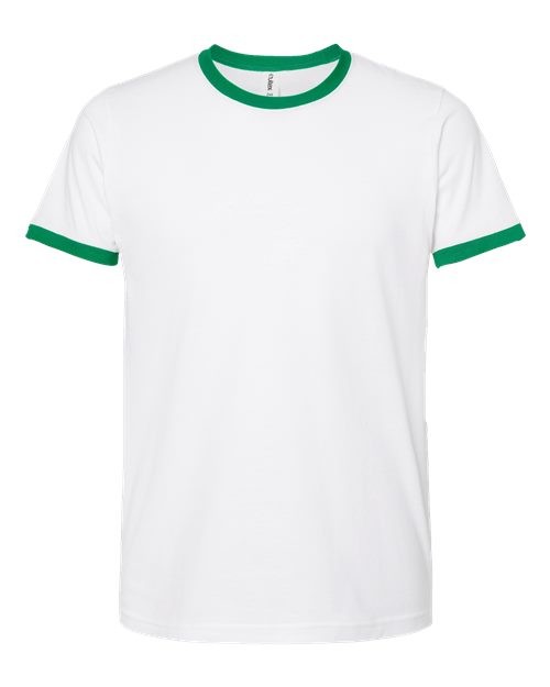 Tultex Unisex Fine Jersey Ringer T-Shirt 246 Tultex Unisex Fine Jersey Ringer T-Shirt 246