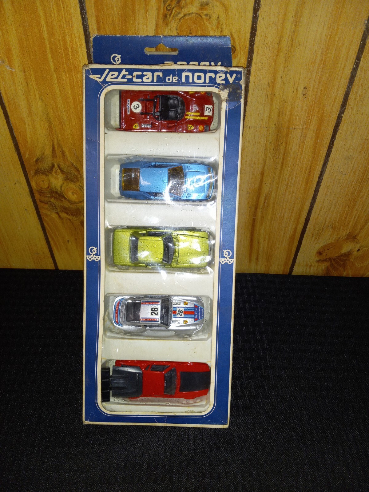 1970s Rare Jet Car de Norev (5 Cars) In Package France Porsche Meredes Renault 1970s Rare Jet Car de Norev (5 Cars) In Package France Porsche Meredes Renault