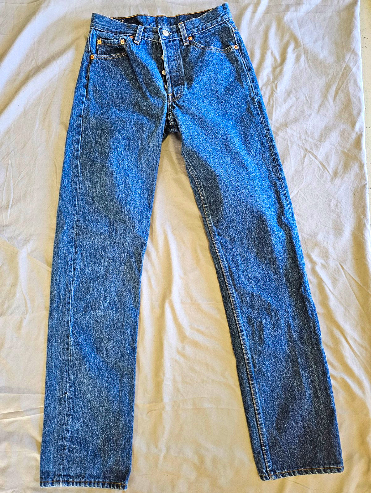 Levi\'s 501 Men\'s Straight Jeans Button Fly, 29x34, VTG 90s/Y2k, USA Levi\'s 501 Men\'s Straight Jeans Button Fly, 29x34, VTG 90s/Y2k, USA