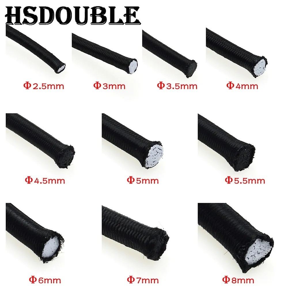 10M Multi-Use Elastic Bungee Cord Heavy Duty Shock Rope Tie Down Stretch Band 10M Multi-Use Elastic Bungee Cord Heavy Duty Shock Rope Tie Down Stretch Band
