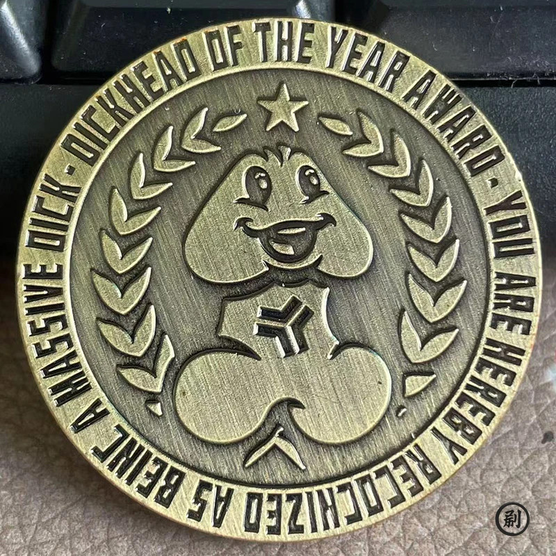 Funny Novelty Theme Challenge Coin Retro Ancient Bronze Wandering Token Gift Funny Novelty Theme Challenge Coin Retro Ancient Bronze Wandering Token Gift