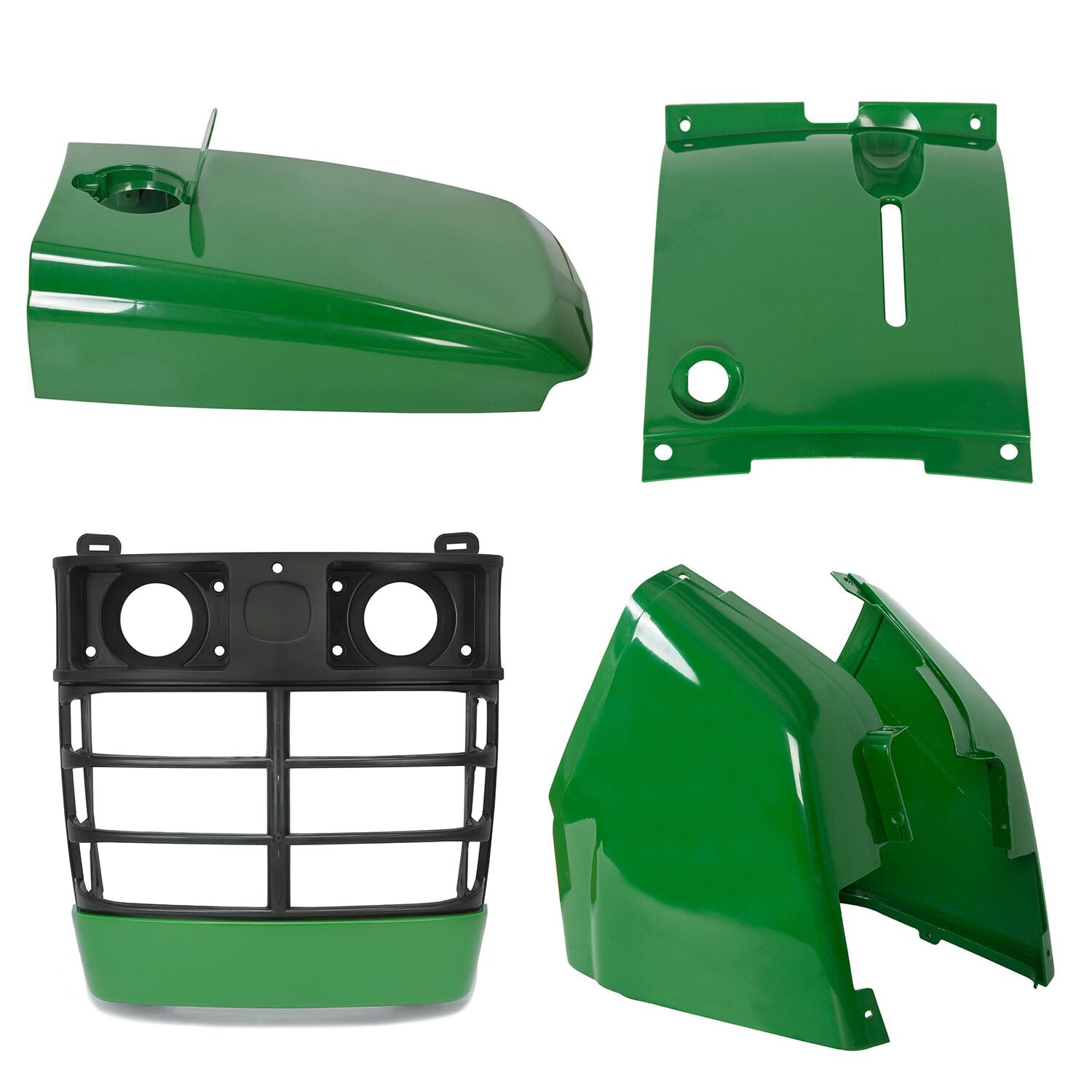 For John Deere 4200 4210 4300 4310 4400 4410 Grille + Upper Hood + Cowl Covers For John Deere 4200 4210 4300 4310 4400 4410 Grille + Upper Hood + Cowl Covers