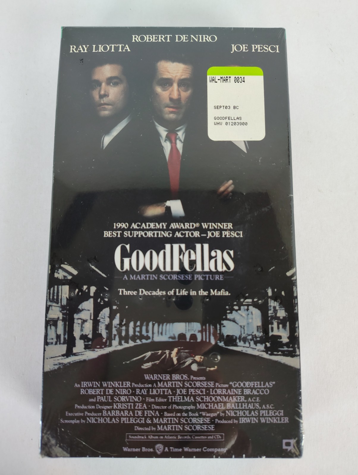 Goodfellas 1991 VHS NEW SEALED Warner Brothers Watermark - Goodfellas 1991 VHS NEW SEALED Warner Brothers Watermark -