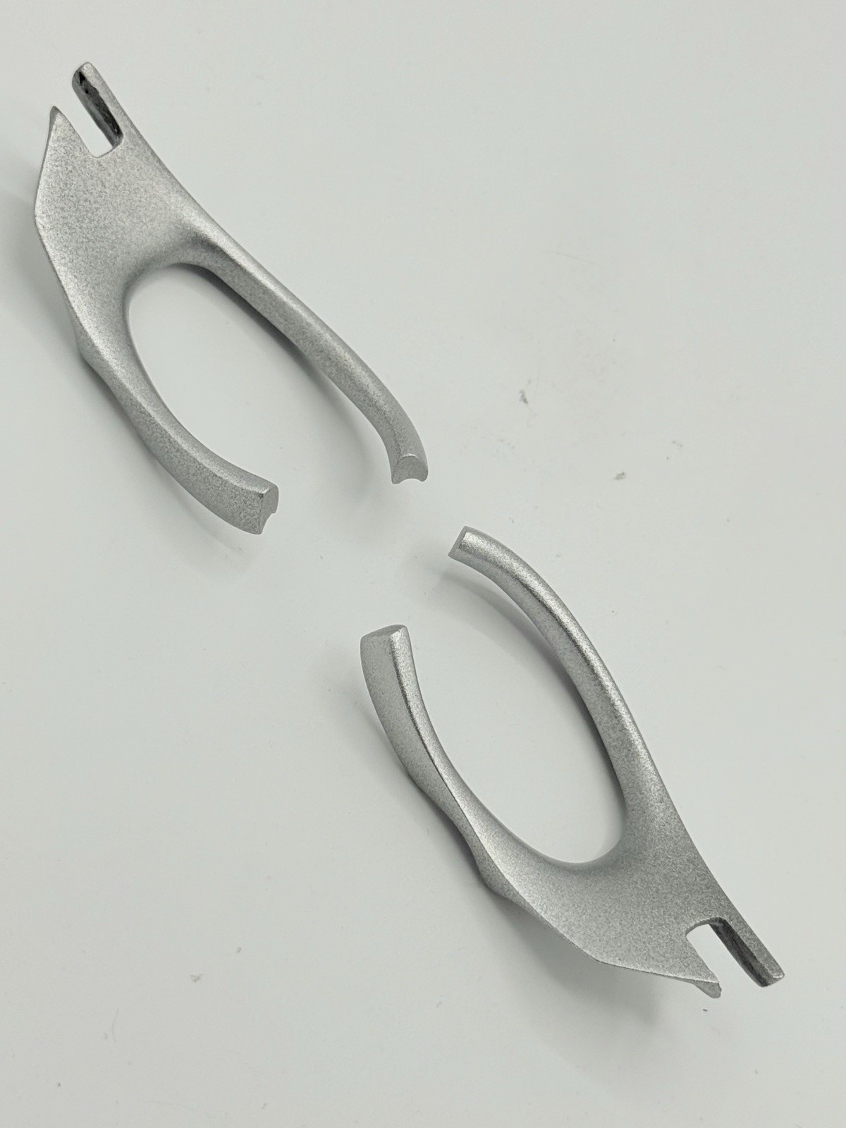 OAKLEY SIDE SHIELD CUSTOM BLINDERS FOR X-METAL JULIET SUNGLASSES SILVER COLOR
