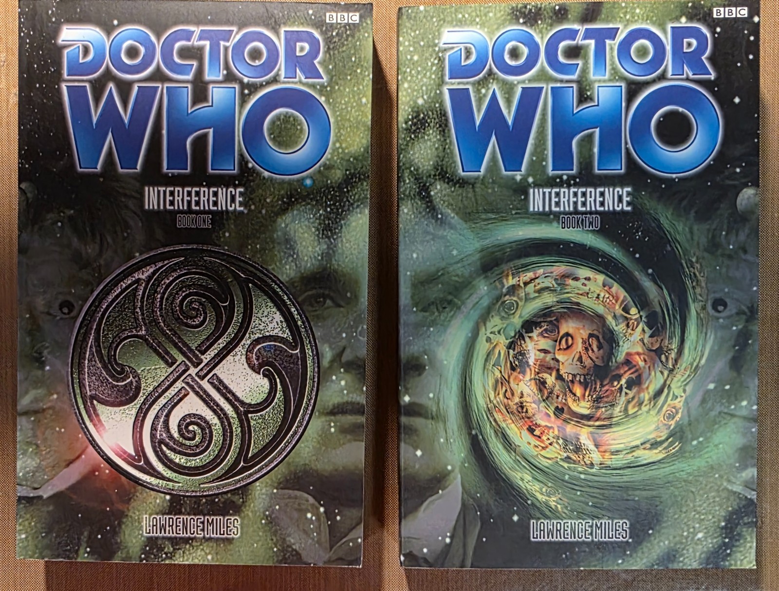 Doctor Who Dr. Who Interference Book One & Book Two BBC Lawrence Miles Brand New Doctor Who Dr. Who Interference Book One & Book Two BBC Lawrence Miles Brand New