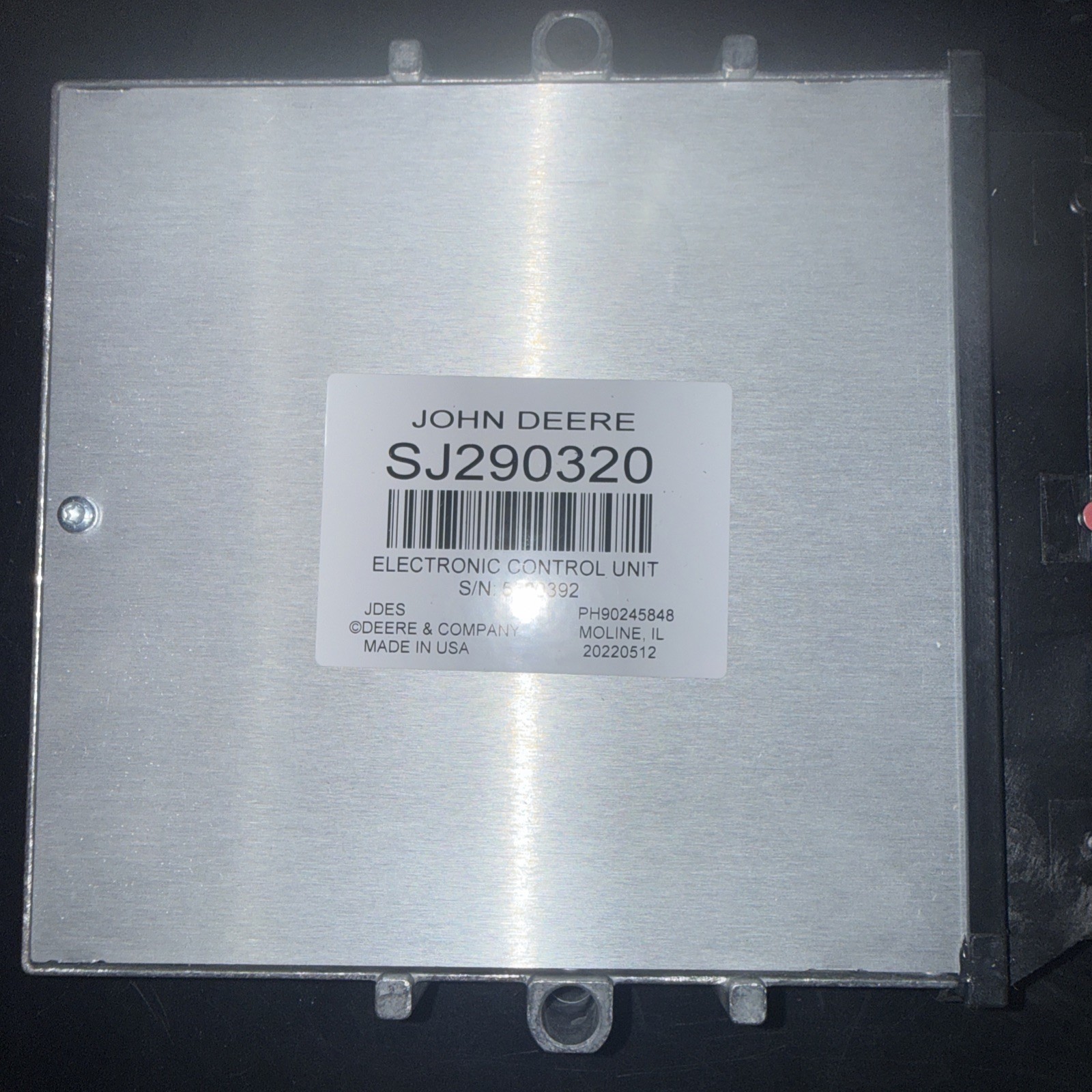 John Deere OEM Electronic Control Unit P90245848, SJ290320 NEW John Deere OEM Electronic Control Unit P90245848, SJ290320 NEW