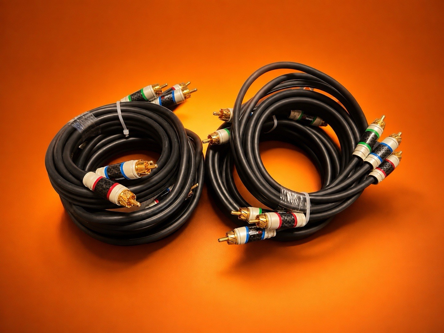 Monster Cable M850CV M-Series HD Component Video Cable 4ft *LOT OF 4* Monster Cable M850CV M-Series HD Component Video Cable 4ft *LOT OF 4*