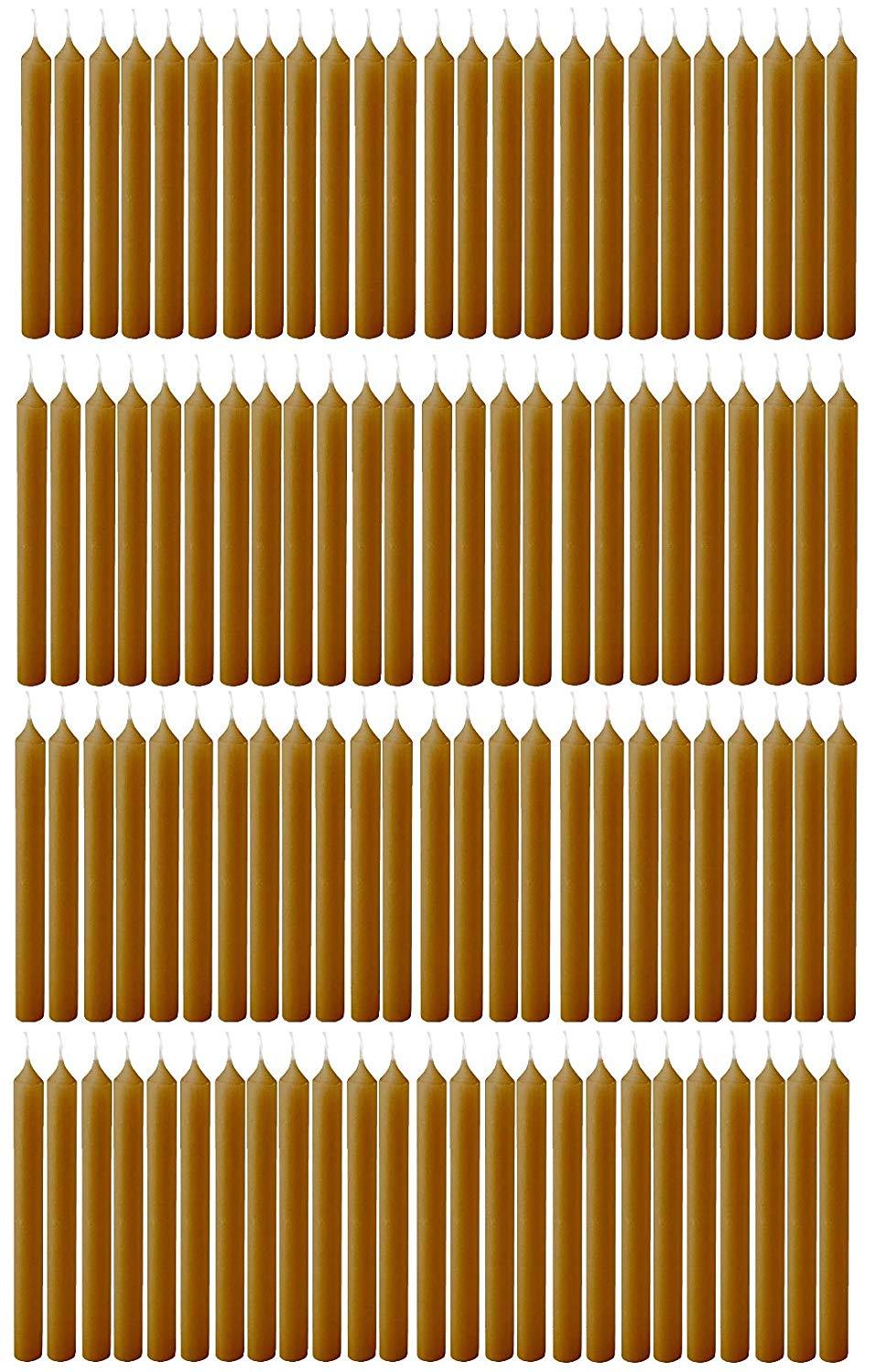 BRUBAKER 100 Tree Candles - Yellow - 4\ BRUBAKER 100 Tree Candles - Yellow - 4\