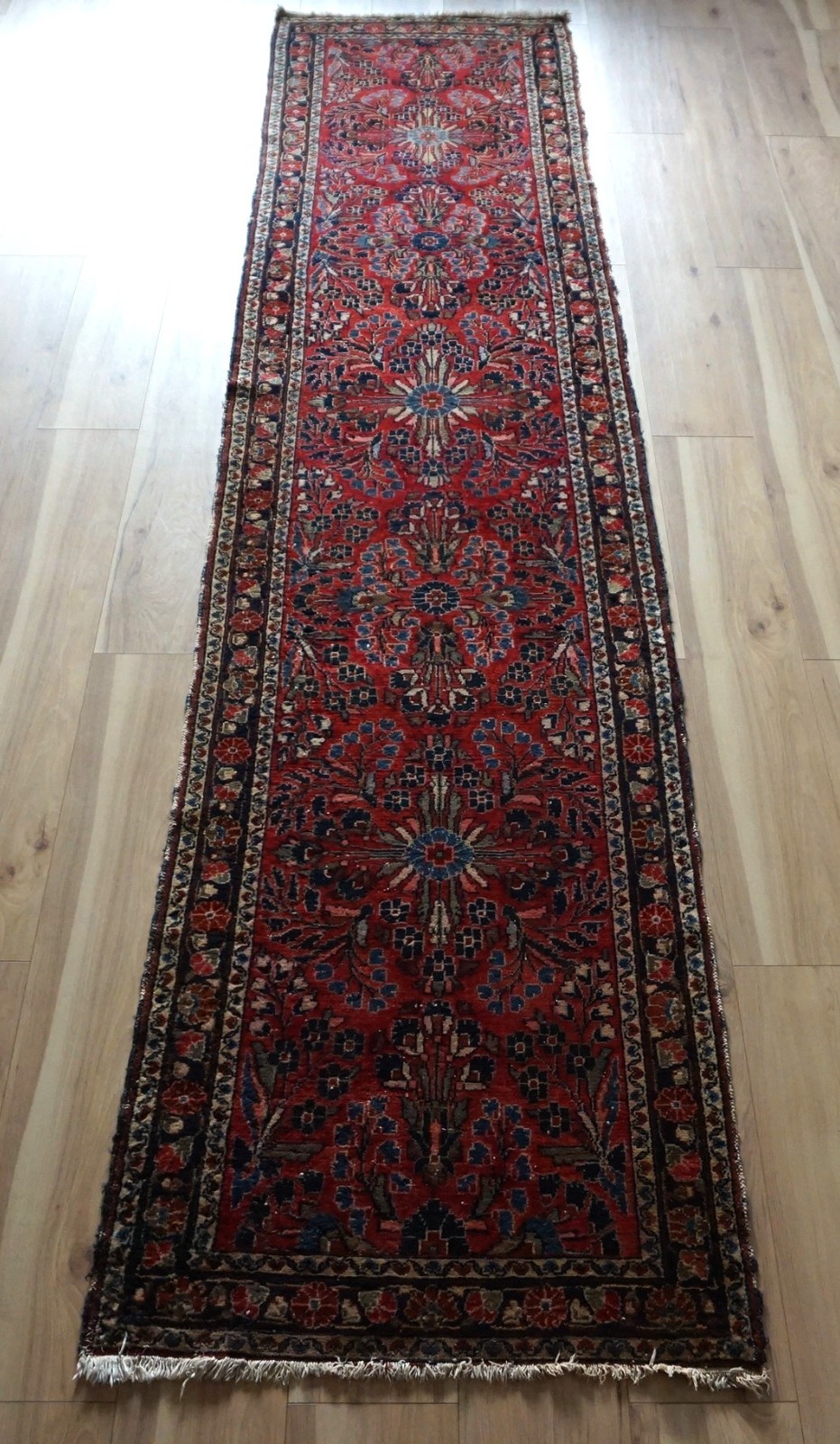 Antique Hamadan Rug Runner 2'7 Antique Hamadan Rug Runner 2'7