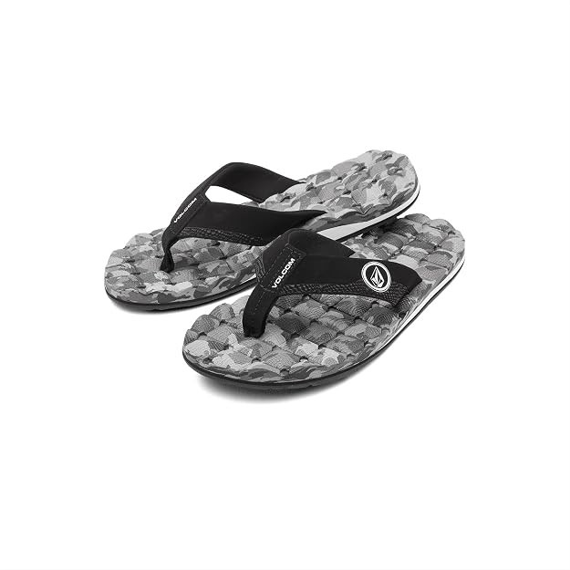 Volcom Men\'s Recliner Sandals – Water-friendly Flip Flops With Comfort Foam Volcom Men\'s Recliner Sandals – Water-friendly Flip Flops With Comfort Foam