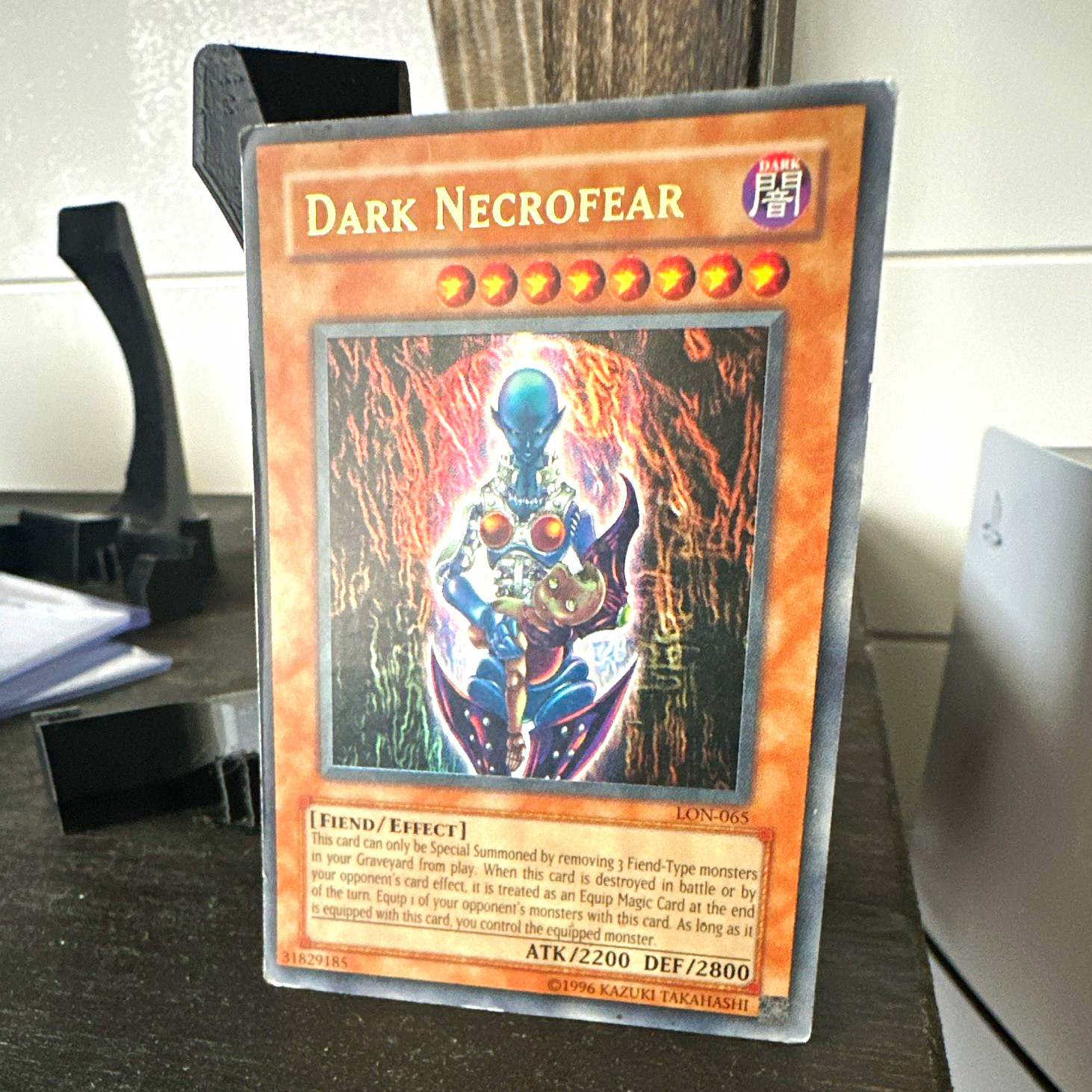 Konami Yu-Gi-Oh TCG Dark Necrofear LON-065 English Ultra Rare Unlimited ATK/DEF