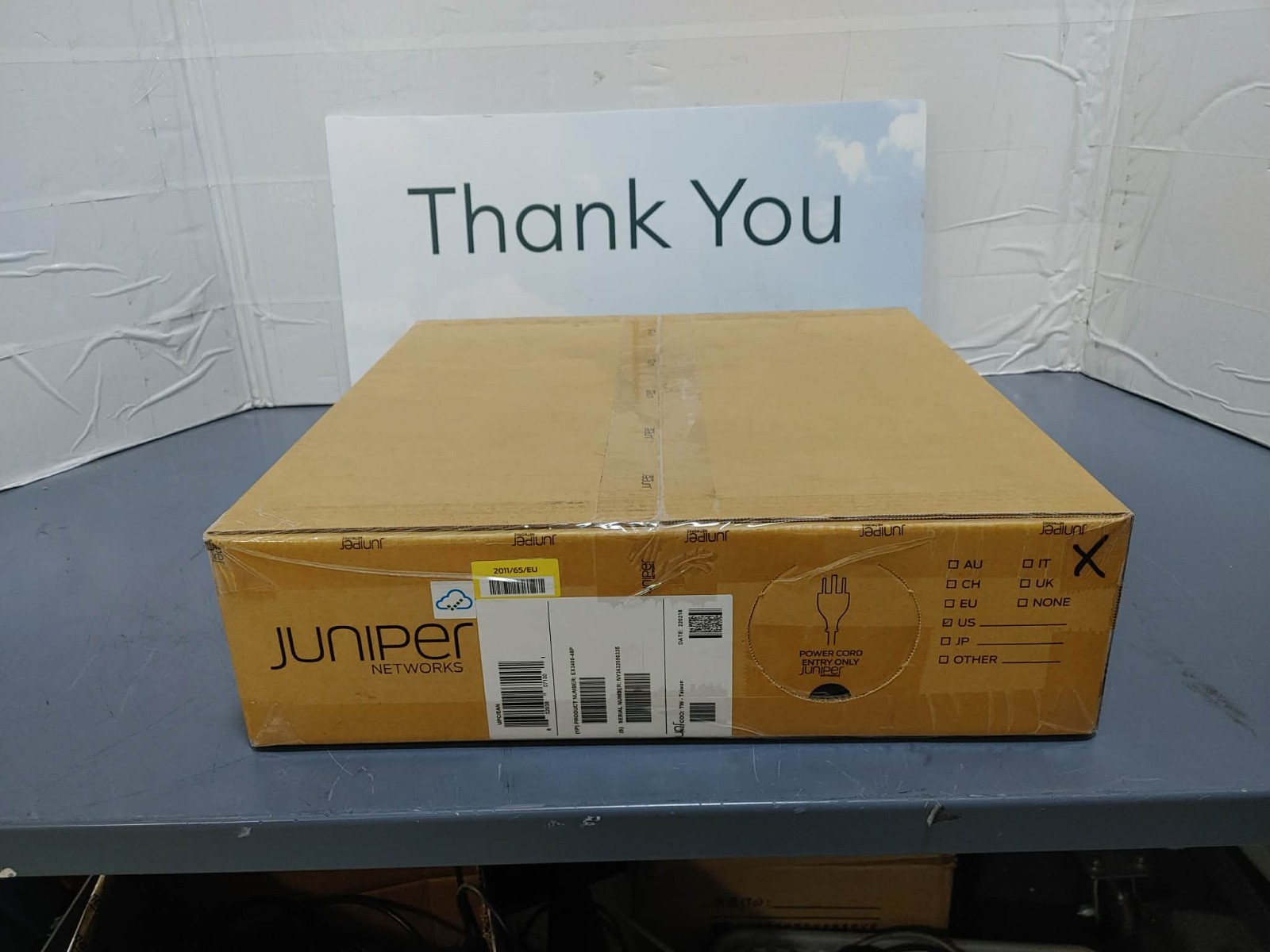 New Juniper Networks EX3400-48P 48-Port PoE+ 4-Port SFP+ Ethernet Switch Sealed New Juniper Networks EX3400-48P 48-Port PoE+ 4-Port SFP+ Ethernet Switch Sealed