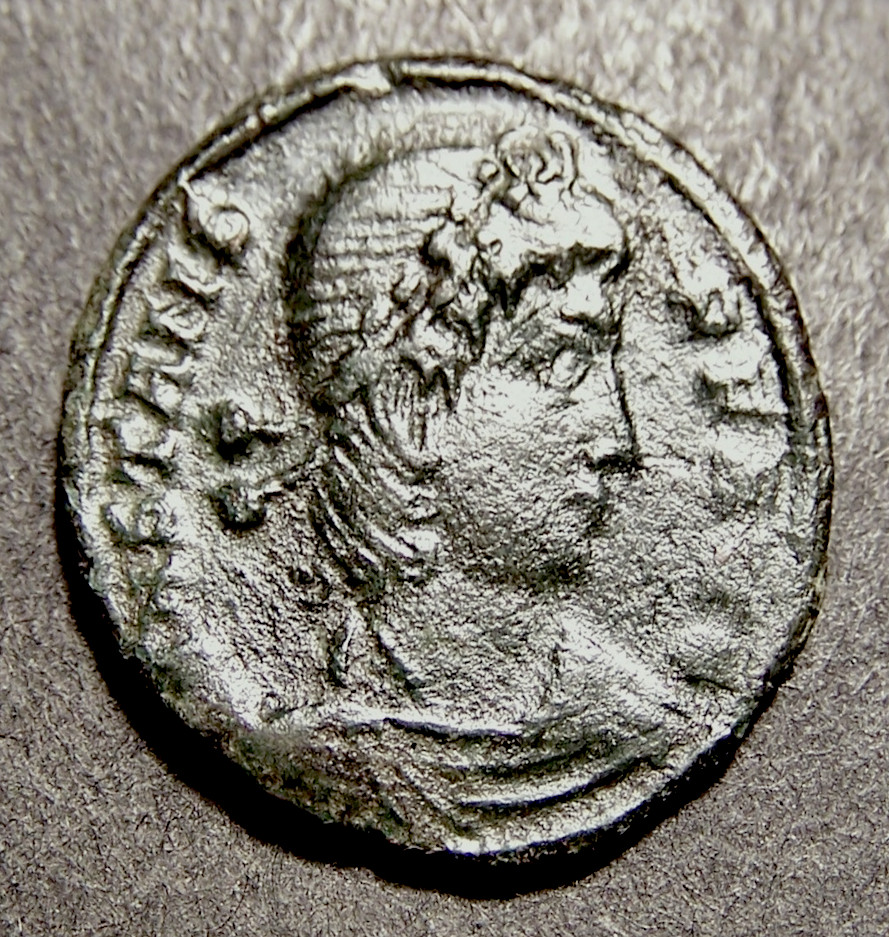 CONSTANS & Victories w/ Triumph Wreaths, SCARCE 16-17mm Imperial Roman Coin