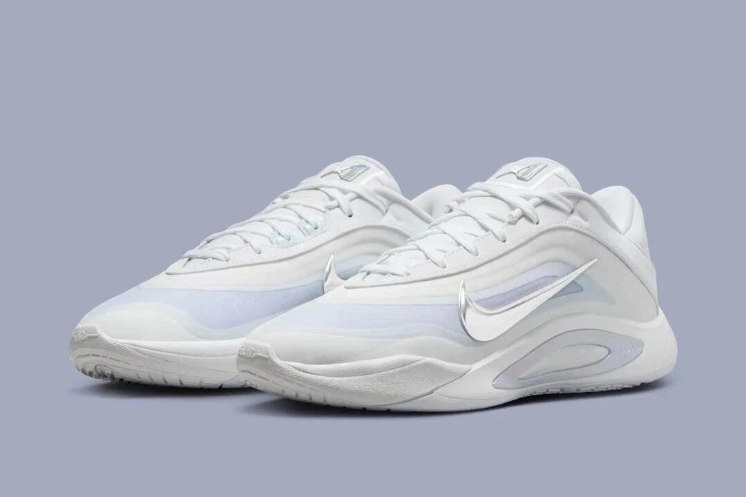 Nike A'One OG Pearl Summit White Basketball Sneakers FZ8605-100 Womens Size