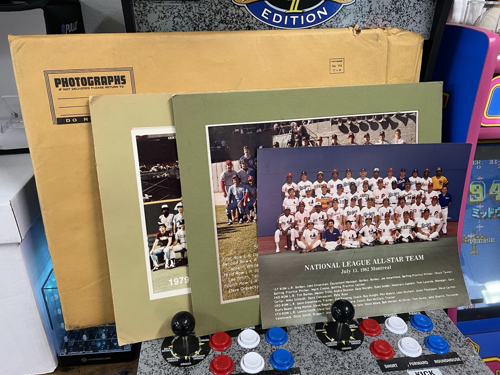 1979 1981 1982 1983 National League All-Star Team 11x14 Type 1 Photo Lot of 4 1979 1981 1982 1983 National League All-Star Team 11x14 Type 1 Photo Lot of 4