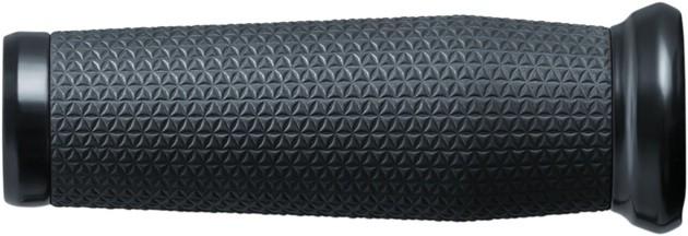 Kuryakyn Thresher Grips Satin Black