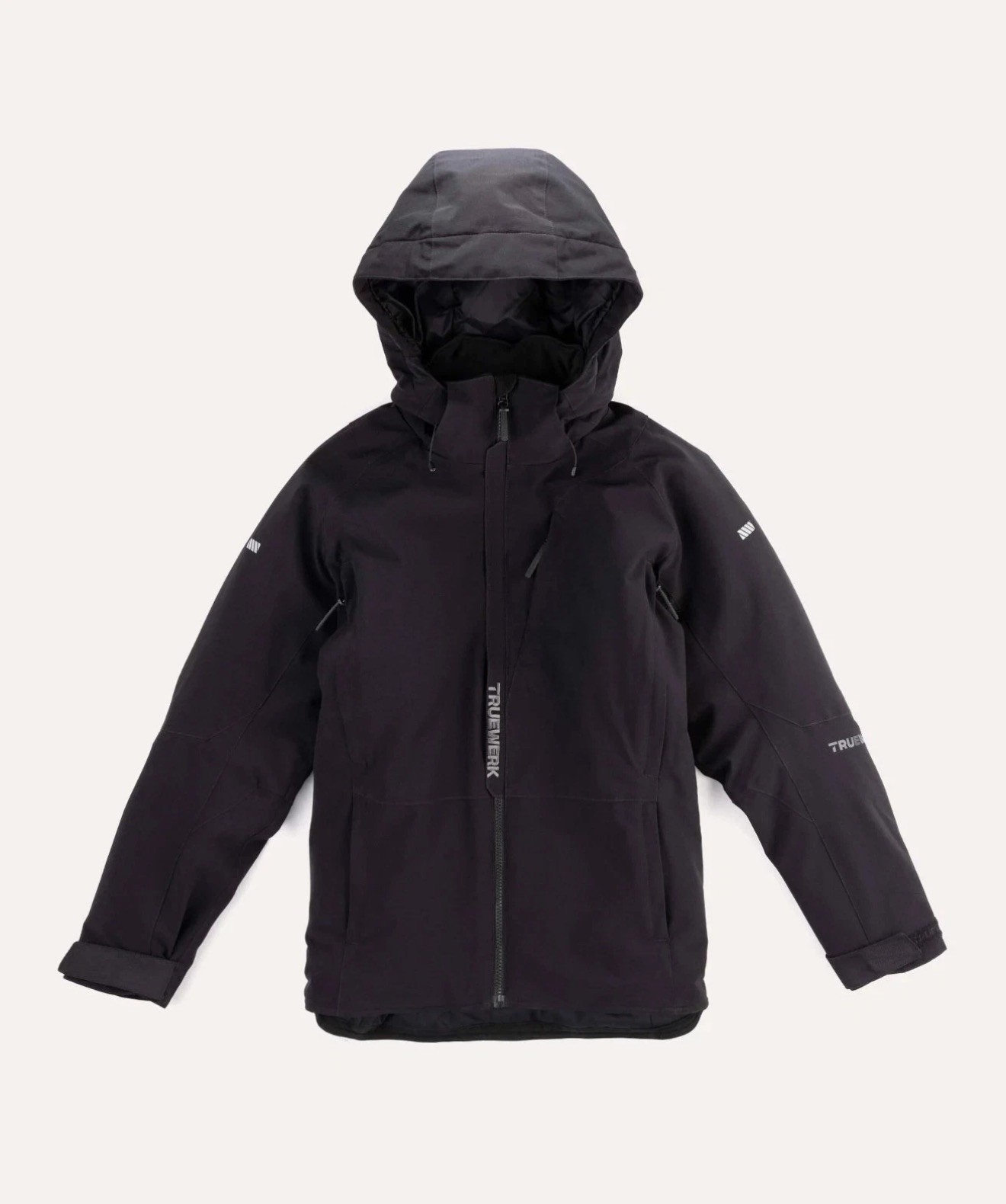 TrueWerk Men\'s S4 Tower Parka Jacket Black Size XL TrueWerk Men\'s S4 Tower Parka Jacket Black Size XL