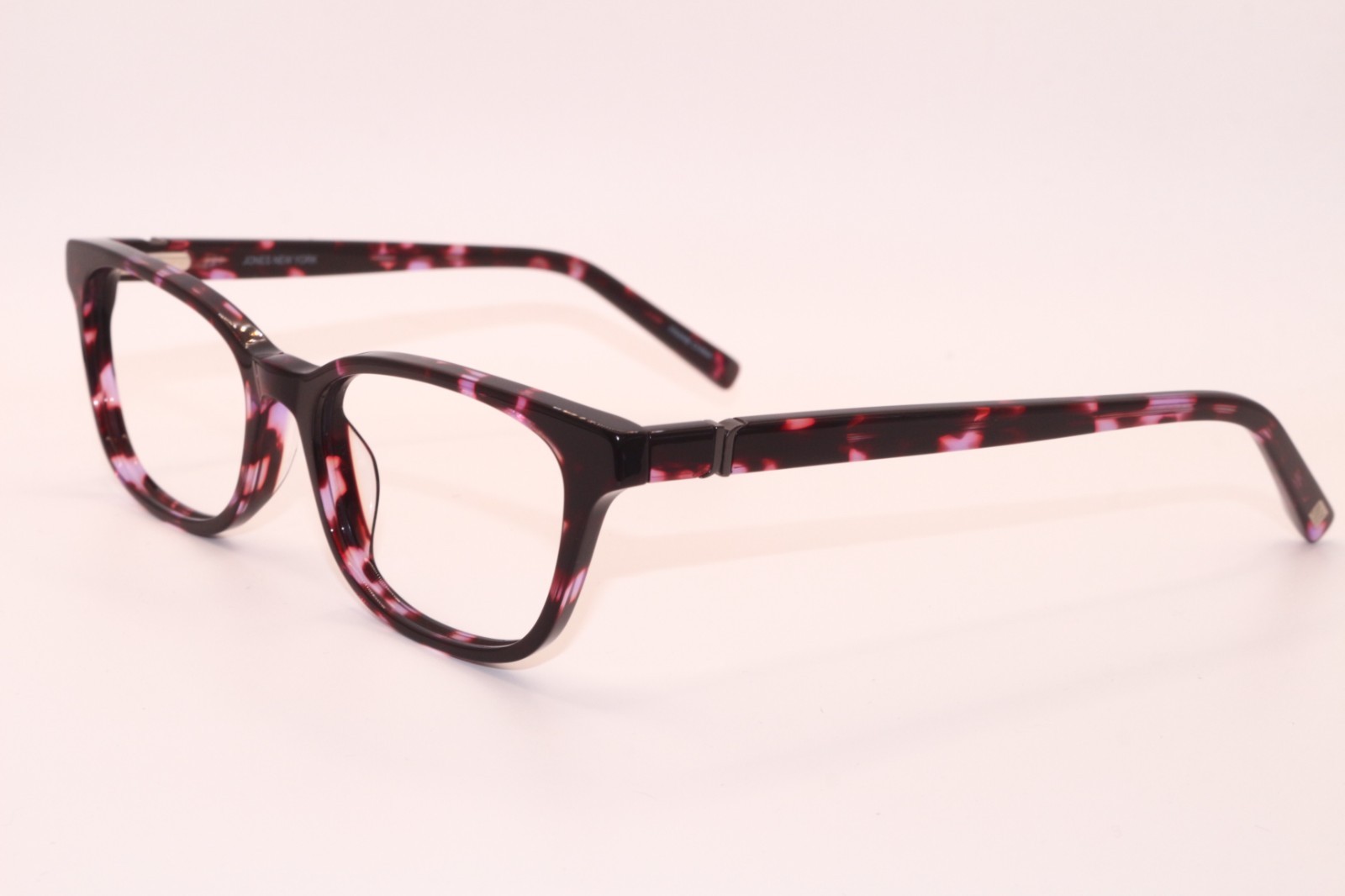 NEW JONES NEW YORK J228 PURPLE TORTOISE AUTHENTIC DESIGNER EYEGLASSES 50-16