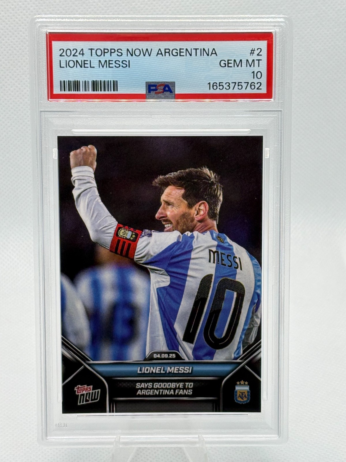 2024-25 Topps Now Argentina - Lionel Messi #002 \