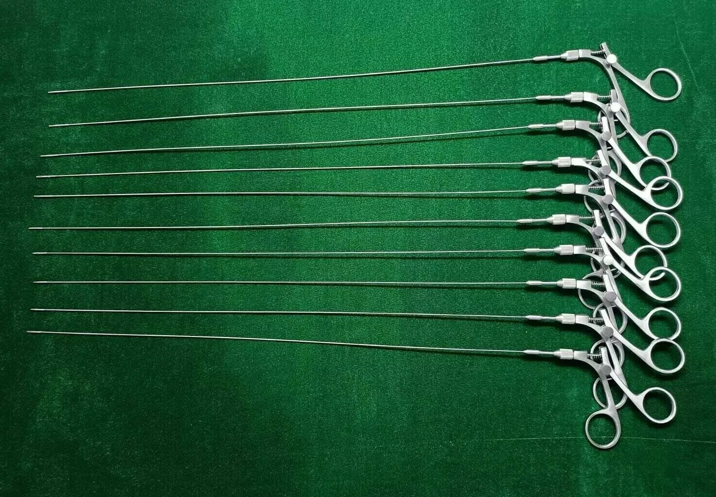 10pc Hysterocopic Semi Rigid ScssorAlligator 5FR 40cm surcal Instrent