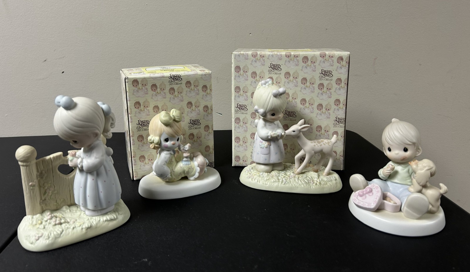Precious Moments figurines; Friendship collection; Lot of 4; Mint condition Precious Moments figurines; Friendship collection; Lot of 4; Mint condition